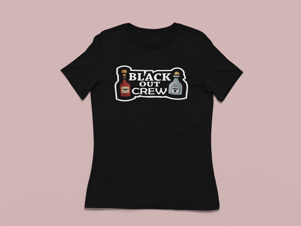 BLACK OUT CREW Womens