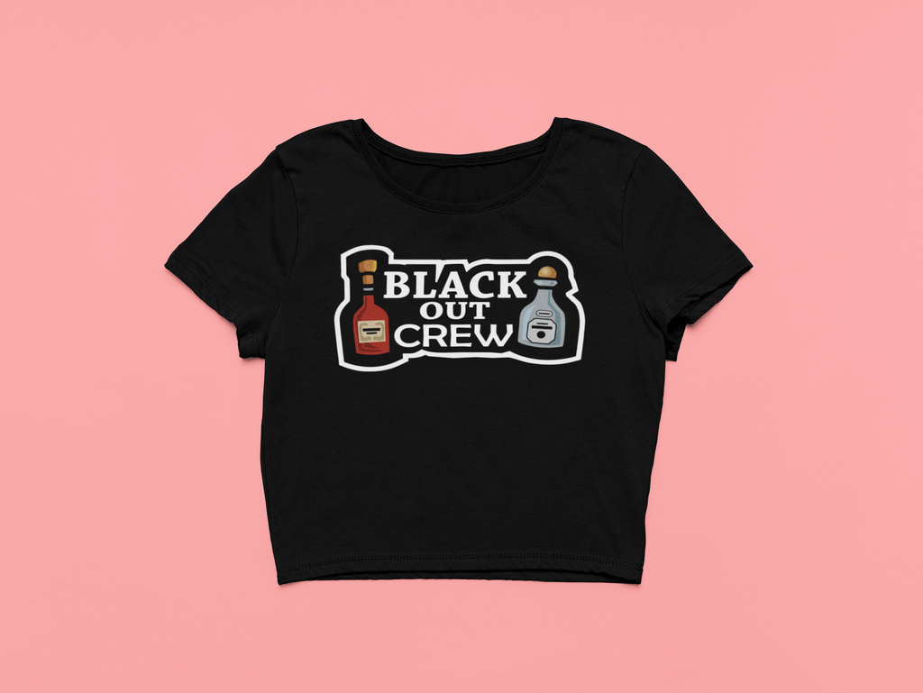 BLACK OUT CREW Womens